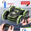 Voiture électrique/Rc Electricrc Rc Jouets 4Wd Véhicule Amphibie Bateau Télécommande Geste Contrôlé Stunt Drift Jouet Pour Enfants Adts Enfant Dh02P