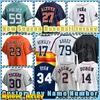 27 Jose Altuve 2 Alex Bregman Jerseys Baseball 44 Yordan Alvarez Astros 30 Kyle Tucker Jake Meyers Houston Nolan Ryan Jeff Bagwell Craig Biggio Jeremy Pena Luis Garcia