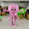 2024 Halloween Super Cute Christmas Octopus Costume della mascotte Festa di compleanno a tema anime in maschera