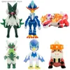 豪華な人形オリジナルSprigatito Meowscarada Fuecoco Skeleton Quaxly Quaval Plush Doll Pok Mon Animation Soft Fill Toy Gift Q240227