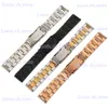 Bracelets de montre DAHASE acier inoxydable 18mm 20mm 22mm 24mm 26mm 28mm 30mm bande solide classique général bracelet en métal ceinture OL3Z T240227