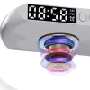 Akcesoria RGB LED Kontrola Nocne światło Bluetooth Lampa Atmosfera Digital Alarm Bezprzewodowa ładowarka bezprzewodowa do dekoracji sypialni iPhone'a