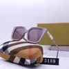Luxe güneş gözlükleri oval çerçeve güneş gözlüğü tasarımcısı kadın radyasyona dayanıklı kişilik erkekler retro gözlükleri tahta yüksek dereceli yüksek görünüm değeri 5108