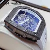 Celebrity Watch Iconic Wristwatch RM Wrist Watch Rm055 Automatic Mechanical Watch Series Rm055 Ntpt Carbon Fiber Fashion Leisure Sports Wrist Timepiece