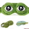 Schlafmasken, 3D-Schlafmaske, trauriger Frosch, natürlicher schlafender Augenschutz, Abdeckung, Schatten, Augenklappe, für Damen und Herren, weich, tragbar, Augenbinde, Reise-Augenklappe