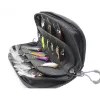 Taschen Portabale Angeln Köder Löffel Nylon Tasche Spinner Metall VIB Pailletten Köder Hartschale Lagerung Tragetasche Fisch Tackle Pesca