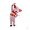 Mascot Piglet Costume Costume Party Fancy Dress Halloween urodzinowy strój Adt Drop dostawa kostiumów dhphk