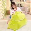 Plush Dolls 1PC 18-60CM Cartoon Soft Pillow Cushion Cute Animal Fat Dog Cat Totoro Penguin Pig Frog Stuffed Plush Toy for Children's GiftL231117