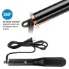 Guitar Electric Hair Comb Brush Beard Starten Multifunktionellt hårrätning Kam Hår Curler Antiscaling Quick Beard Styler