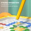 Magnetic Drawing Board for Kids Large Doodle with Magnet Beads and Pen Cute Crab Montessori Toys Gift 240223