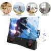 Speakers Enlarge Magnifier HD Movie Screen Amplifier Bluetooth3.0 Speaker Foldable Phone Stand Universal Mobile Phone Screen Magnifier