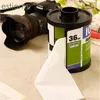 TABLETOP TILSUE Box Film Tissue Box Cover Holder Roll Paper Holder Toalettpappersrulle Holder Plast Dispenser Tissue Case285k