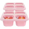 Louça 2pcs servindo recipiente armazenamento de frutas secas para doces nozes