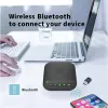Динамики Всенаправленный Bluetooth-спикерфон, беспроводной динамик, 360-градусный голосовой прием, конференц-спикерфон для конференц-зала Skype