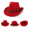 Berets Ethnic Top Hat Cowgirl Western Cowboy Wide Brim Halloween Dropship