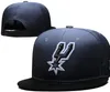 "Spurs" casquettes de baseball 2023-24 unisexe mode coton Baseball Snapback hommes femmes chapeau de soleil broderie printemps casquette d'été en gros