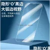 X Apple 12に適したその他のエレクトロニクス12 13 Tempered Film Phone 14Pro XR Max 8Plus Mobile 7ラージアークXSドロップ配信DHNFS