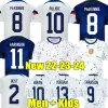 Morgan Usas Futbol Formaları 2023 Kadın Aaronson 22 23 24 Sargent Pulisic Lloyd Dişili Amerika Futbol Gömlek Lady Camisetas Erkekler Kids USMNT Robinson Pepi McKennie