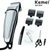 Aparadores Kemei Edge Pro Aparador de barba com fio para homens retoque aparador de afiação barbas Grooming Detailer Kit Clipper de cabelo