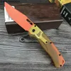 BM 15535 NOWOŚĆ PIELANEGO TAGGEDOUT Kieszonkowe Kieszanie D2 Clip Point Blade PEI/G10/Rękoło włókna węglowego Wysokiej jakości ratowanie taktyczne StrVIVAT