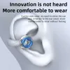 New FK8 Earphone Earclip Style Ear Hanging Double Earband Digital Display Cabinet Sports Wireless Bluetooth Earphones