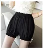 Women's Panties Cute Lolita Bow Frilly Bloomers Safety Short Pants Women Solid Color Striped Shorts Culottes Underwear Cotton Knickers