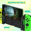 Gamepad Controller di gioco mobile Adattatore per impugnatura da gioco adatto per Nintend Switch/Oled JoyCon per IOS Android, supporto da gioco per telefono cellulare