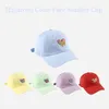 Baretten Letter Geborduurde Baseball Cap INS Stijl Gezicht Kleinere Zonbescherming Hoed Hip Hop Tieners