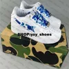 Kvinnor A Bathing Ape Sk8 Low Shoes Storlek 13 Sneakers US 13 White Chaussures Casual Schuhe Eur Running Trainers US 12 Green Runners US12 Tennis