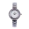 Titta på armband för present med Box New Fashion and Luxury Diamond Watch och Armband Ladies Watch Set