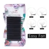 Yelix 0.07 Thickness Easy Fanning Eyelash Extensions 8-25mm Soft Faux Cils Volume Russe Natural Eyelashes Individual Eye Lashes 240222