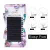 Yelix 0,07 Tjocklek Easy Fanning Eyelash Extensions 8-25mm Soft Faux Cils Volym Russe Natural Eyelashes Individual Eye Lashes 240222