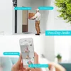 Dual Screen Wireless Surveillance Camera Security Wifi IP CCTV Street With Infrared Led Alarms