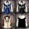 Jaquetas masculinas Mens Hooded Beisebol Jersey Outono Coreano Jaqueta Casual Harajuku High Street Moda Roupas Qualidade Casaco Drop Delive DHM7I