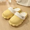 Pantoufles femmes maison intérieur coton chaussures couverture orteil imperméable amovible EVA supérieur chaud maison mode