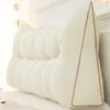 Pillow Soft Headboard Triangular Filler Long Reading Large Backrest Support Wedge Bed Daybed Comfort Rest Waist