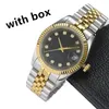 Datejust Lady Watch Mens Designer Watches High Quality Silver Gold Plated Strap Orologio 36/41mm 28/31mm Business AAA Watches Men 126300 XB03 B4