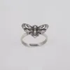 Cluster Ringen Death Moth Wiccan Supplies Ring Sieraden Insect Hanger Schedel Dood Hoofd Vlinder Kerstcadeau