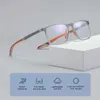 眼鏡フレームユニセックススポーツ近視眼鏡男性超軽量シリコンTRグラスアンチブルーライトアンチシェディングアイウェア処方眼鏡