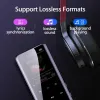 Lecteurs Lecteur compatible Bluetooth MP3 MP4 Sport Haut-parleurs de musique Ebooks AMV AVI Médias vidéo FM Radio Enregistreur Écran en verre Haut-parleur MP3