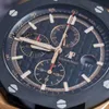 Collection de montres-bracelets populaires Montre-bracelet AP Watch Montre pour hommes Royal Oak Offshore Or rose 18 carats Montre d'occasion RO.OO.A002CA.02