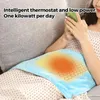 Cobertores portátil elétrico aquecido cobertor luxuoso rápido calor aquecimento esteira almofada de temperatura inteligente para cama