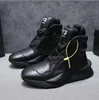 Men's Ankle Boots brand y3 men's shoes breathable boots fashion trend sports leisure Platform high top shoes y-3