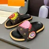 Summer Magic Styp na butach chlebowych dla kobiet Peep Stopa swobodne kapcie żeńskie kobiety płaskie zapatillas mujer