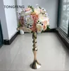 Dekorativa blommor 10st/Lot Mixcolor Wedding Road Lead Ball Artificial Table Centerpiece Decoration Flower 30cm Tongfeng