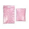 Quadro-negro 50pcs Pinkblack Love Heart Envelopes Mailing Bag com Hanlde Auto Vedação Acolchoada Sacos de Presente Poli Sacos de Embalagem de Correio Portátil