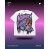 Męskie koszulki T-STREET T-shirt Mężczyzn Mężczyzn American Vintage Pary Hiphop Fashion Streetwear Casual Harajuku Y2K Tops Ogabrywa koszula