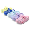 Outdoor 2020 New Home Cute Cartoon Animal Print Sandals Mules Clogs Summer Baby Boys Girls Flat Toddler Slippers Children Garden Shoes