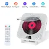 Speakers Wall Mounted CD Player Surround Sound FM Radio Bluetooth USB MP3 Disk Portable Music Player Remote Control Stereo Speaker Home