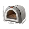 Mats Portable Pet House Weatherproof Cat Beds Shelter Warm & Comfortable Outdoor & Indoor Use Pet House For Cats Dogs & Small Animals